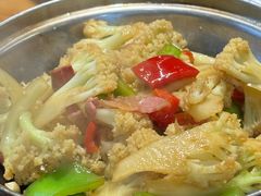 干锅花菜-江南人家(横店老字号)