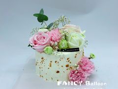 -卡比儿童蛋糕·心意定制·低脂零卡糖动物奶油FancyBALLOON(滨海店)