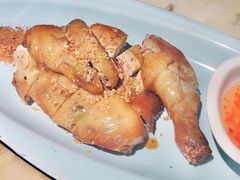 绿茶葱香烤鸡烤肉合拼-绿茶餐厅(乐峰广场店)