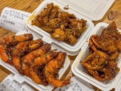 -傅记烤焰所盆盆蟹·海鲜烧烤·炭火烤鱼