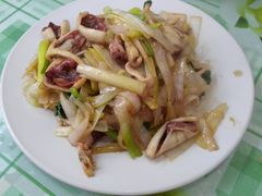 葱炒比管-华春餐馆(鱼山路店)