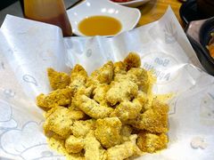 撒粉芝士鸡块儿-山海珍味韩国料理(奥城店)