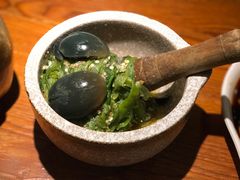 擂辣椒皮蛋拌茄子-炊烟小炒黄牛肉(东庆街店)