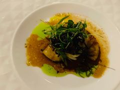 香煎海鲈鱼-北京古城老院厉晓麟精致菜