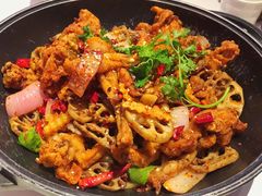 干锅牛蛙-渝蛙馆(新百店)