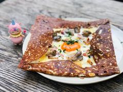 鸡蛋蘑菇熏肉荞麦可丽饼-RAC BAR(安福路店)