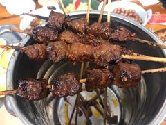 招牌烤牛肉串-炒豆合作社(东四总店)