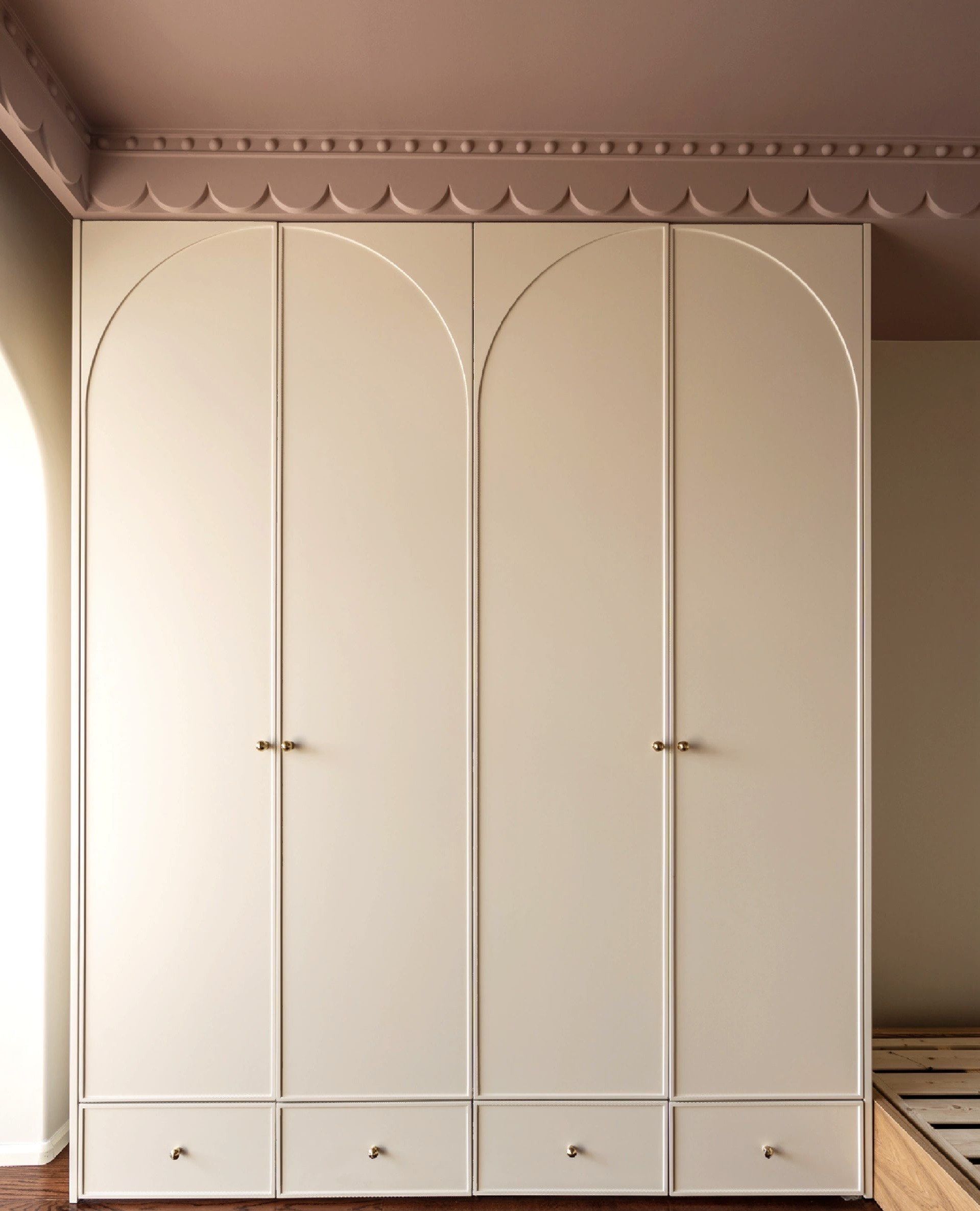 儿童房少女心法式衣柜,再用20年也不过时!