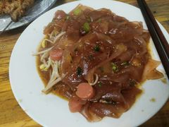 火腿肠炒酿皮-何记酿皮店(西流湾店)