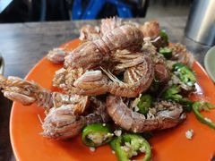 椒盐濑尿虾-贞姨美食·老字号海鲜大排档