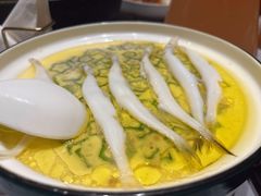 鸡汁银鱼焖双蛋-狮王府淮扬菜(新街口友谊店)