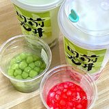 万物皆可奶茶之龙井加青团