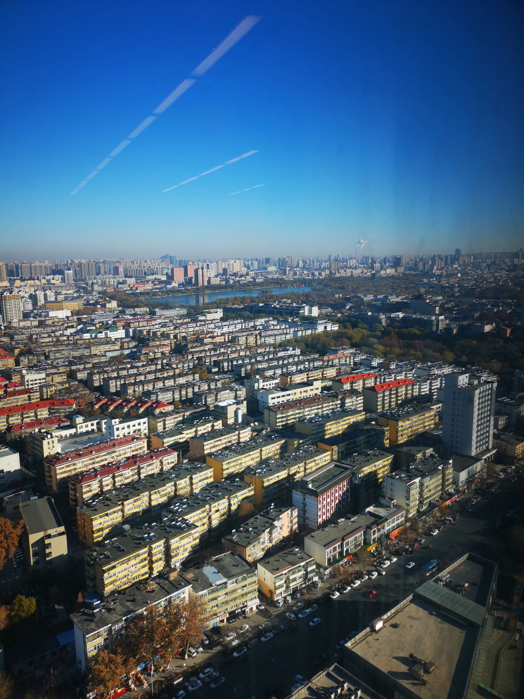 在济南之根绿地中心俯瞰大明湖!