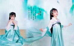 -虞美人汉服摄影