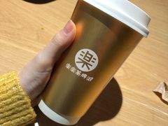 手抄黑糖芋泥茶-LELECHA乐乐茶(上海五角场万达广场店)