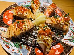 火焰寿司五颗拼盘-萤初高端日料王(曲江银泰店)