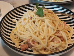 卡邦尼奶油意大利面-玛尚诺Pizza&Bar(长泰广场店)