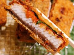 炸鳗鱼-炸牛排 京都胜牛(京都站前店)