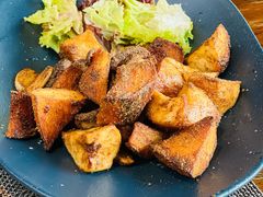 地中海风味炒杏鲍菇-喜洲吧·江畔老船厂·庭院餐厅(喜临院店)