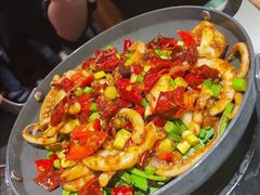 孜香鱿鱼-小菜园新徽菜(无锡人民路红豆店)