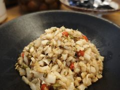酸豆角炒小笋-汤厨(五道营店)