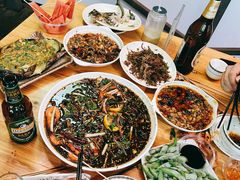 芥末虾-玛扎烧烤私房菜