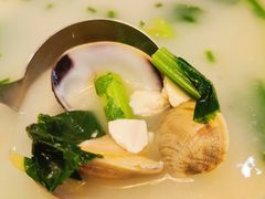 沙白芥菜豆腐汤-鹏城人家海鲜酒家·23年老字号(较场尾店)