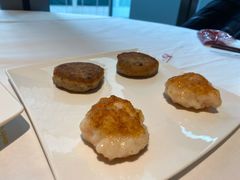 煎莲藕饼拼煎虾饼-花城苑广府菜(侨鑫店)