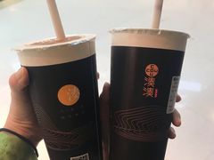 大红袍珍珠奶茶-湊湊火锅·茶憩(东城万达店)