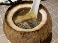 椰子炖竹丝鸡-老廣食堂(区庄店)