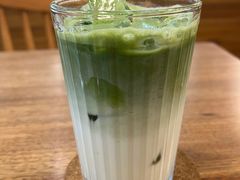 抹茶拿铁-琥珀咖啡 Ambercoffee
