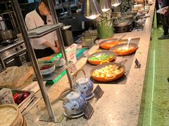 自助取餐区-上海锦江汤臣洲际大酒店壹阶层