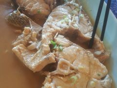 家常烧野生大鲈鱼-浩运·海鲜青岛菜·海胆水饺(石老人店)
