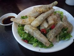 椒盐九肚鱼-尝囍煲仔小菜