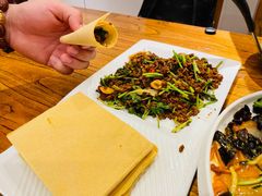 香菜鸽子渣-广合草鸡·泰山炒鸡(温泉路店)