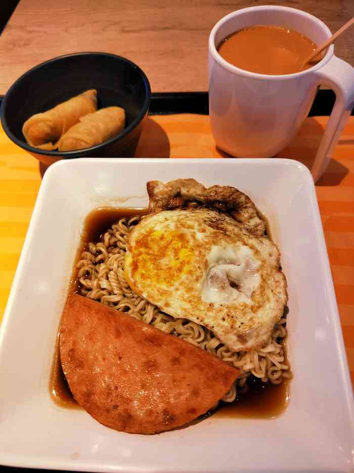 大快活(丽丰店)-"今天是周六,我刚好休息.一个人懒得煮早餐.