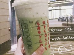 绿茶拿铁-星巴克臻选(广州沙面店)