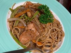 黑椒腊肠意面-吕氏疙瘩汤·新鲁菜(济南万象城店)
