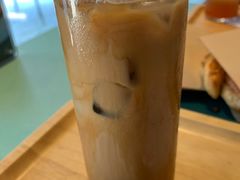 黑糖燕麦冰拿铁-sugarman espresso素饮糖人高新咖啡工厂