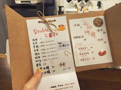 菜单-Double cafe