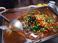凌波鱼-探鱼·鲜青椒爽麻烤鱼(广州花都来又来店)