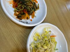 小菜黄豆芽-海兰江石锅饭(水上店)