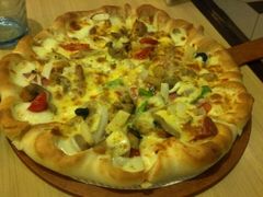 双拼芝士批萨-必胜客(北苑路店)