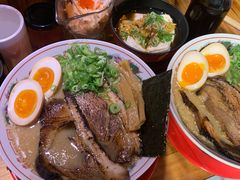 黑麻油豚骨拉面-老龙亭拉面店