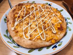 玉米披萨配蛋黄酱-萨莉亚意式餐厅(新邻天地店)