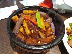 鱼香年糕炒茄子-涌上外婆桥(南塘店)