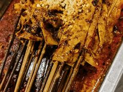 特色经典涮豆皮-老兰家传统烧烤炒菜泡馍(小南门店)