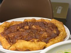 手撕糖油饼配鸭汤小米粥-羲和雅苑•北京烤鸭(国贸商城店)