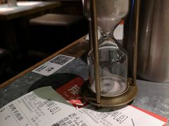 规定自己上菜时间的沙漏-炭舍干锅·烤鱼(扬名广场店)