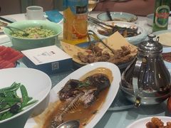 -海派美食·家宴海鲜青岛菜·石锅鲽鱼头(东方城店)